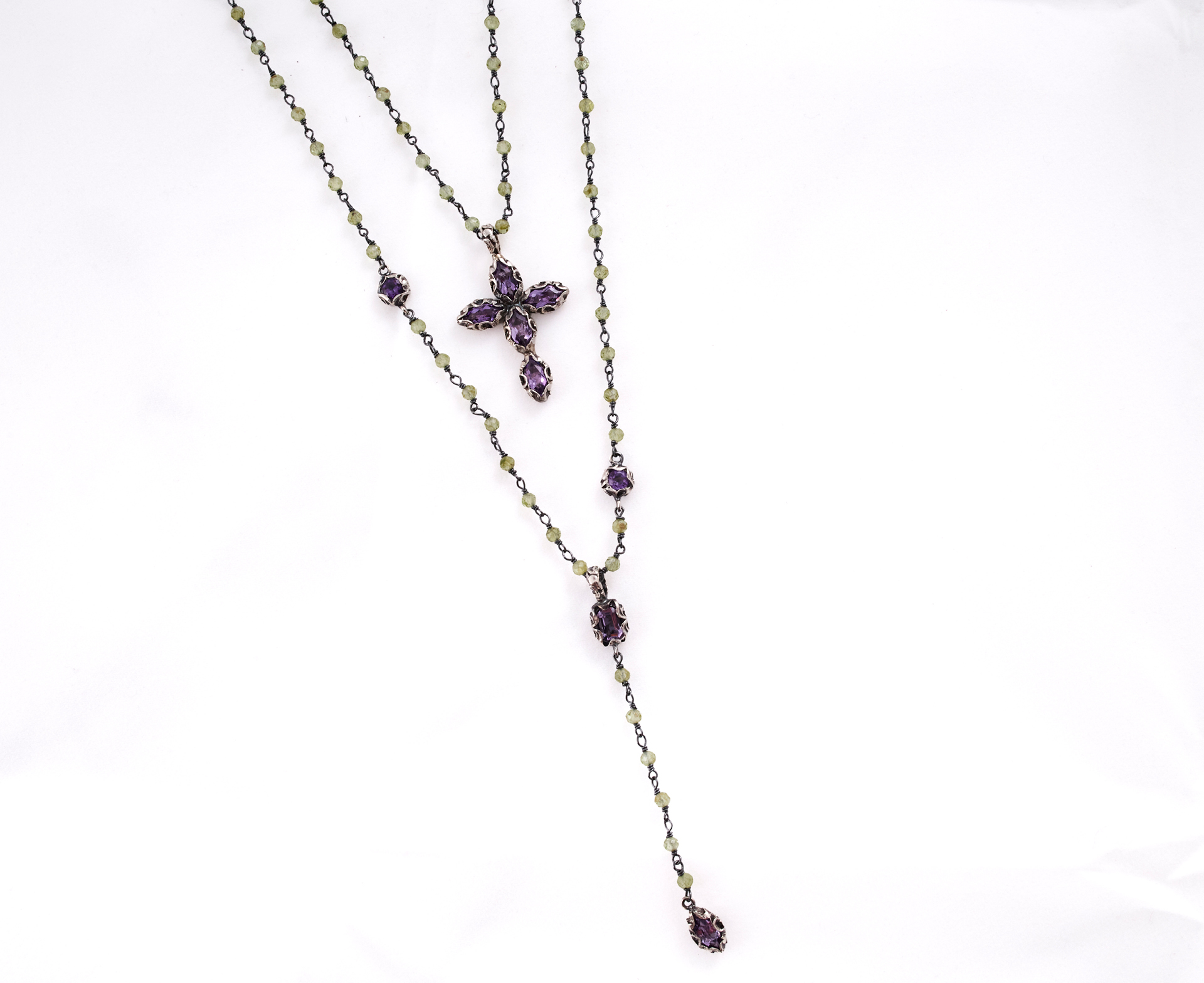 Maria e Luisa Jewels Collana Lunga Croce