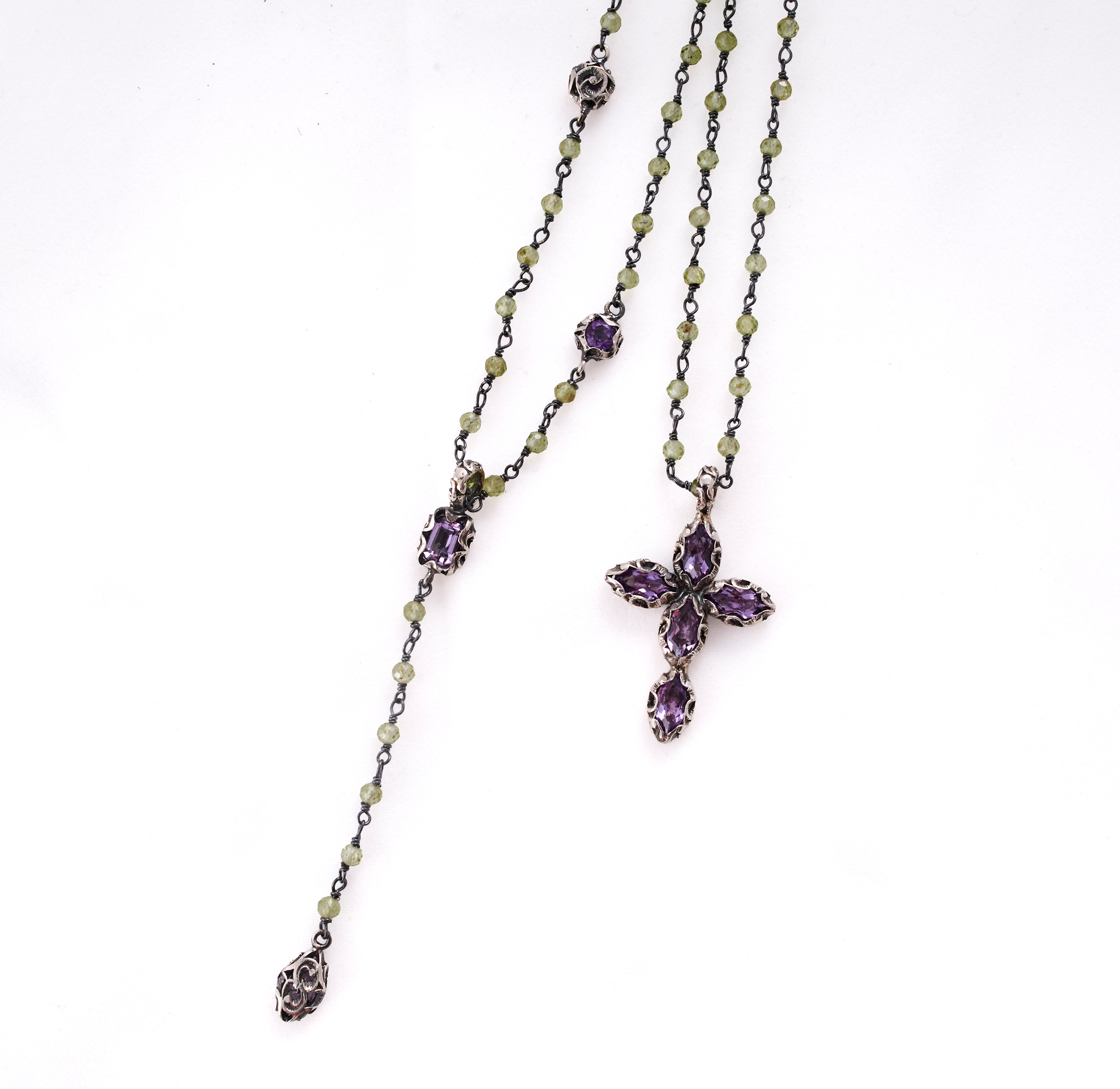 Maria e Luisa Jewels Collana Lunga Croce
